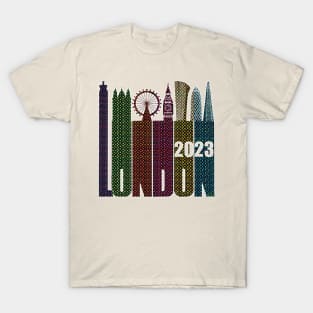 London Skyline 2023 - Lightz T-Shirt